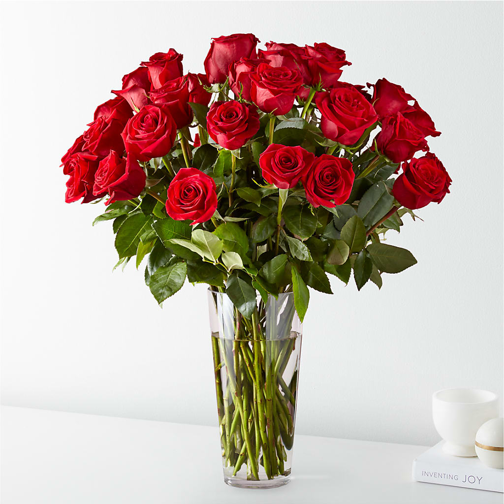 Long Stem Red Rose Bouquet – Floreria Mexico, Huntington Park CA