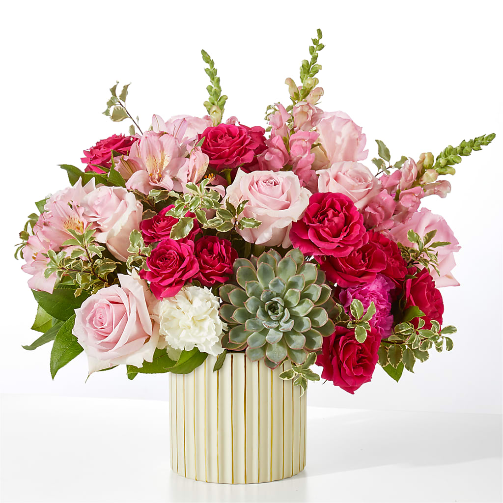 Magenta Musings Bouquet – Floreria Mexico, Huntington Park CA