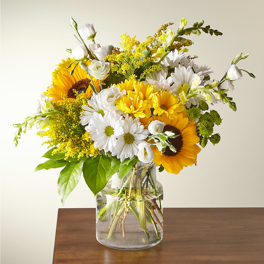Hello Sunshine Bouquet – Floreria Mexico, Huntington Park CA
