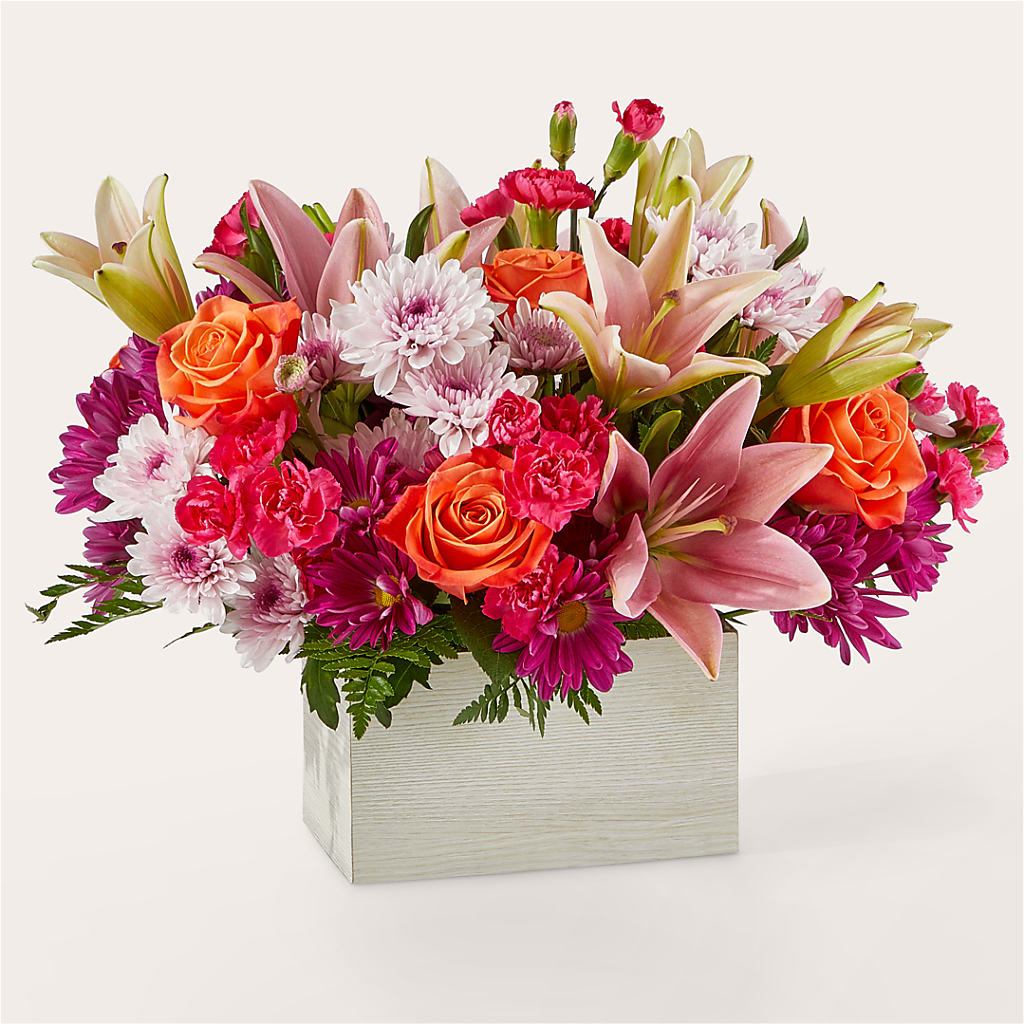 Light of My Life Box Bouquet – Floreria Mexico, Huntington Park CA