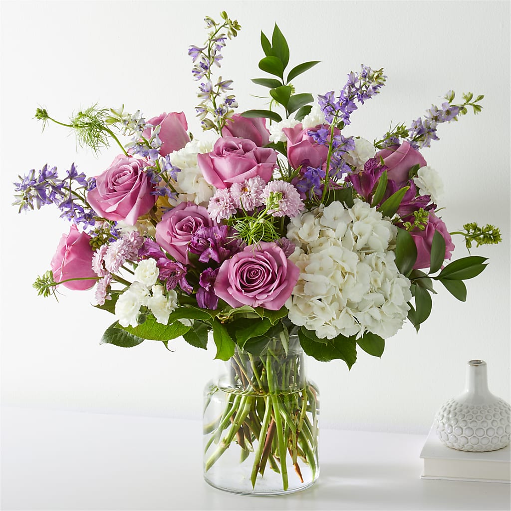 Violet Caress Bouquet – Floreria Mexico, Huntington Park CA