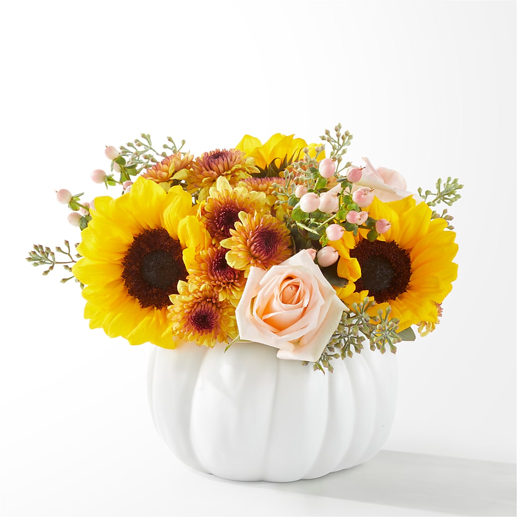 Pumpkin to Talk About Bouquet – Floreria Mexico, Huntington Park CA