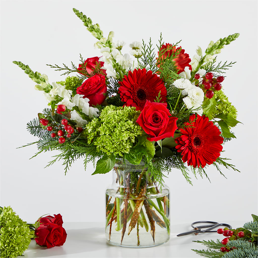 Merry Moment Bouquet – A Florist Original – Floreria Mexico, Huntington Park CA