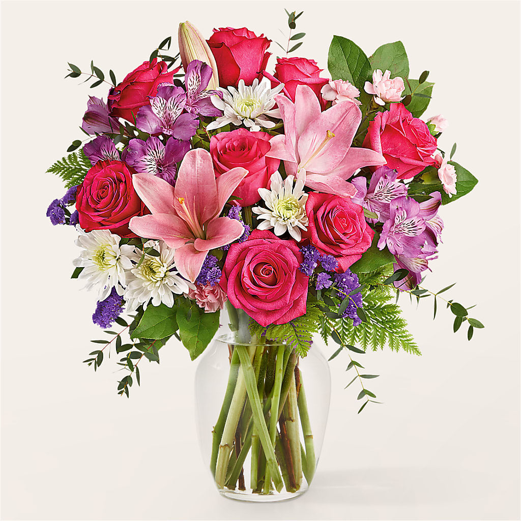 Lace & Pearls Bouquet – Floreria Mexico, Huntington Park CA