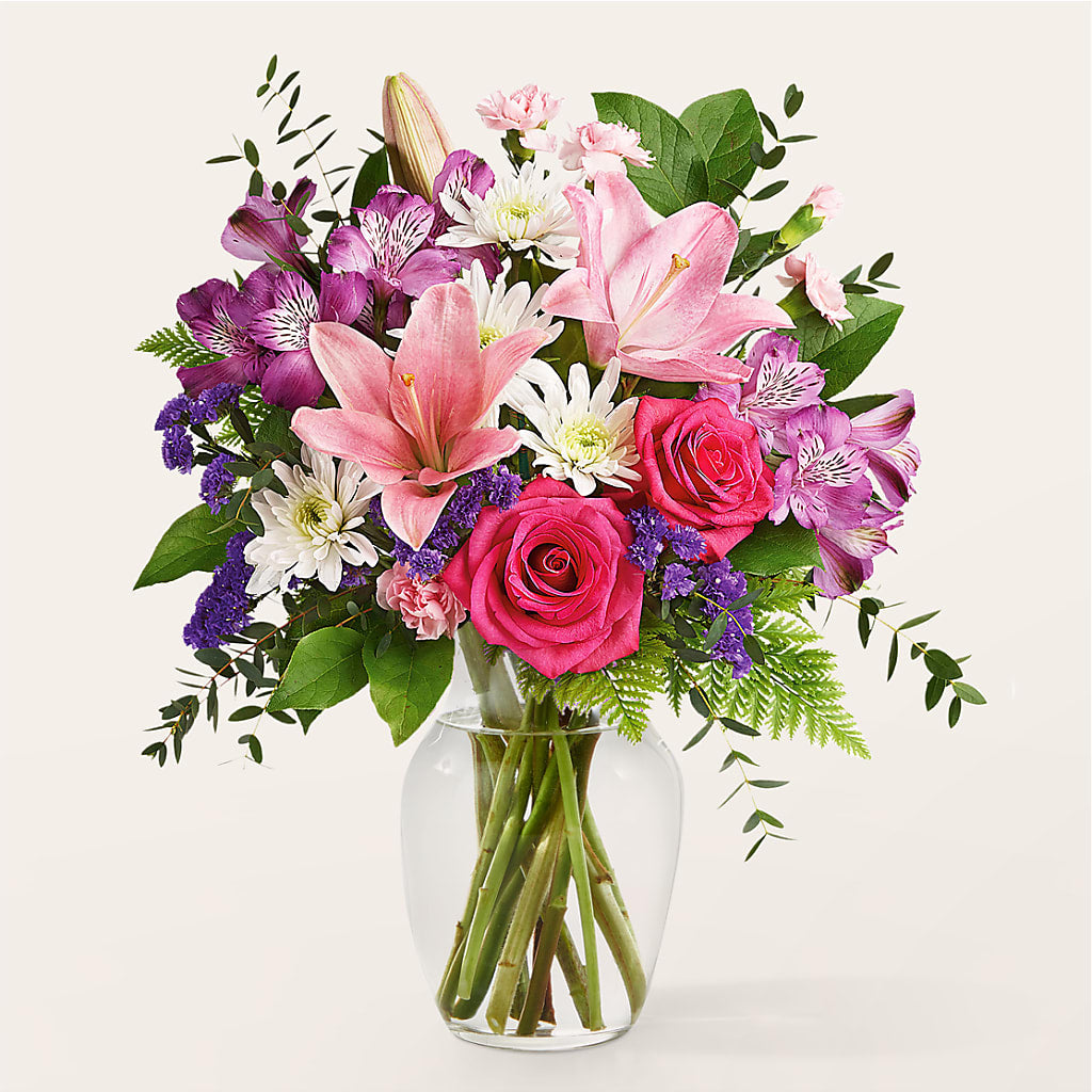 Lace & Pearls Bouquet – Floreria Mexico, Huntington Park CA