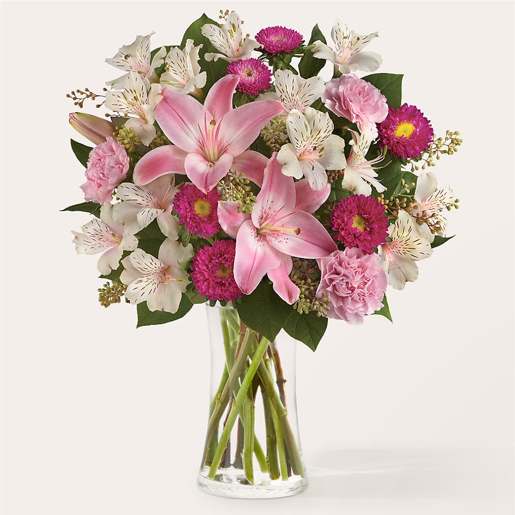 Feeling Fuchsia Bouquet – Floreria Mexico, Huntington Park CA