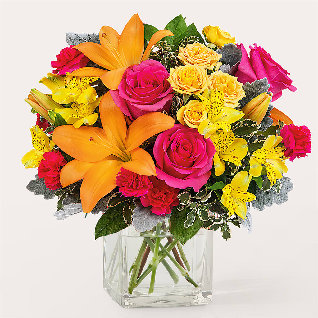 To the Tropics Bouquet – Floreria Mexico, Huntington Park CA