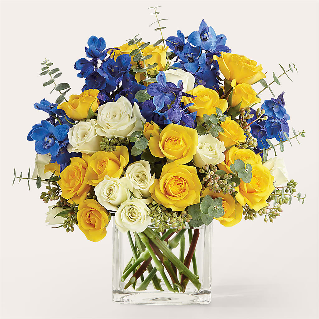 Sparkling Citrine Bouquet – Floreria Mexico, Huntington Park CA