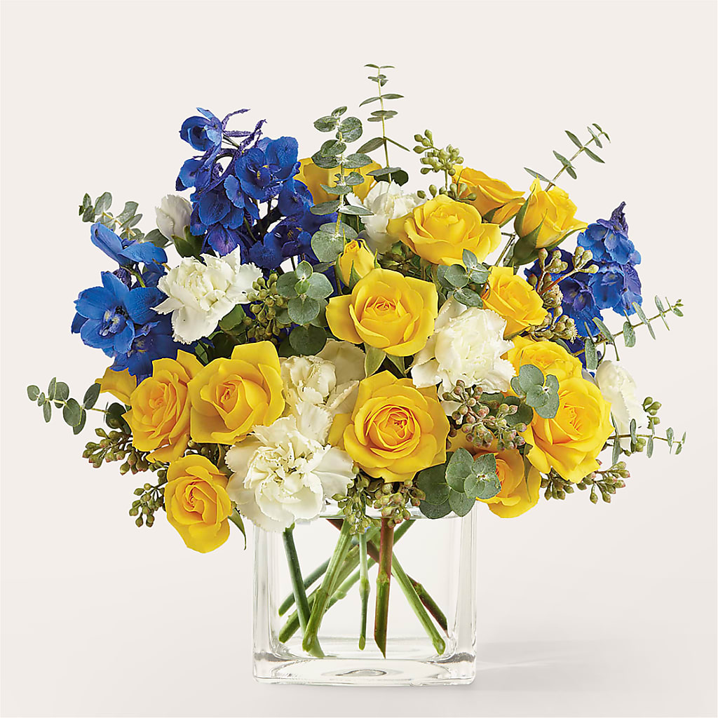 Sparkling Citrine Bouquet – Floreria Mexico, Huntington Park CA