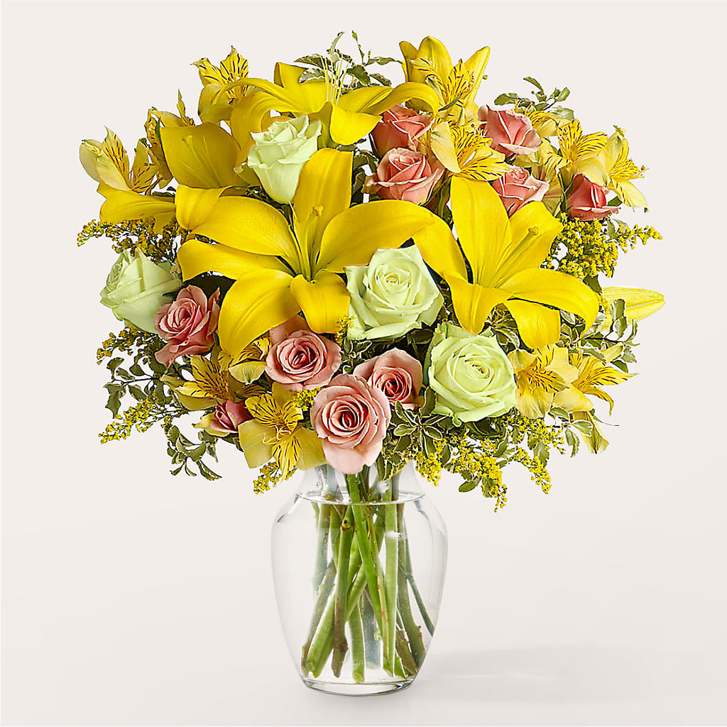 Sunburst Bouquet – Floreria Mexico, Huntington Park CA