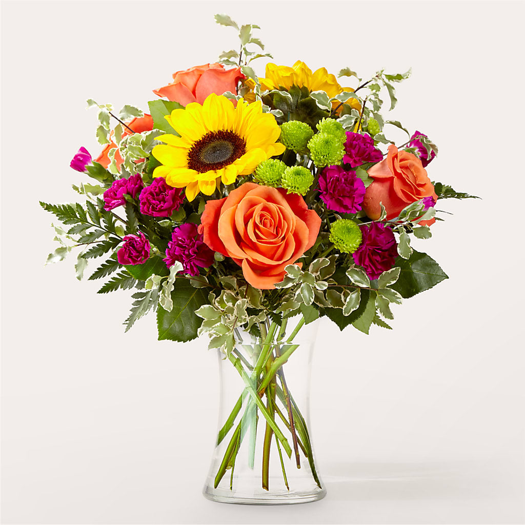 Warmth & Light Bouquet – Floreria Mexico, Huntington Park CA