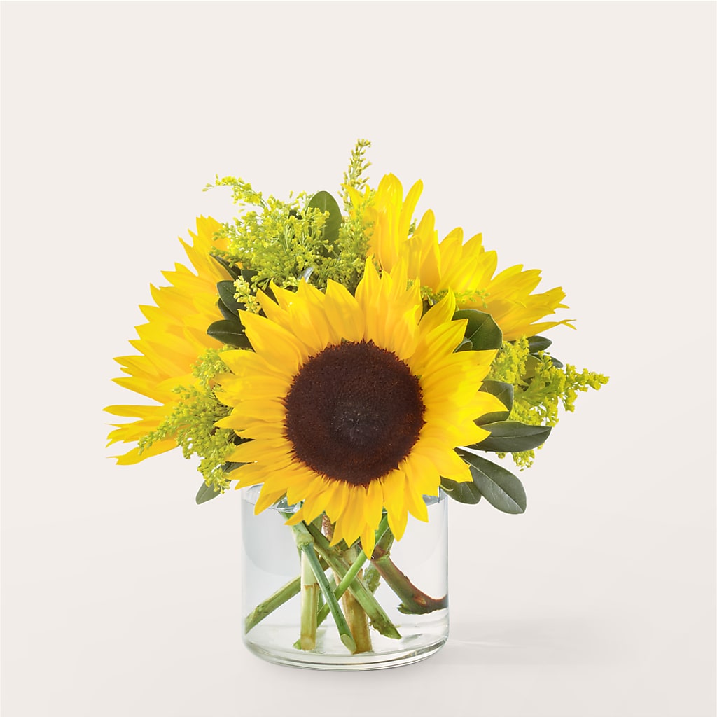 Beaming Sunflower Bouquet – Floreria Mexico, Huntington Park CA
