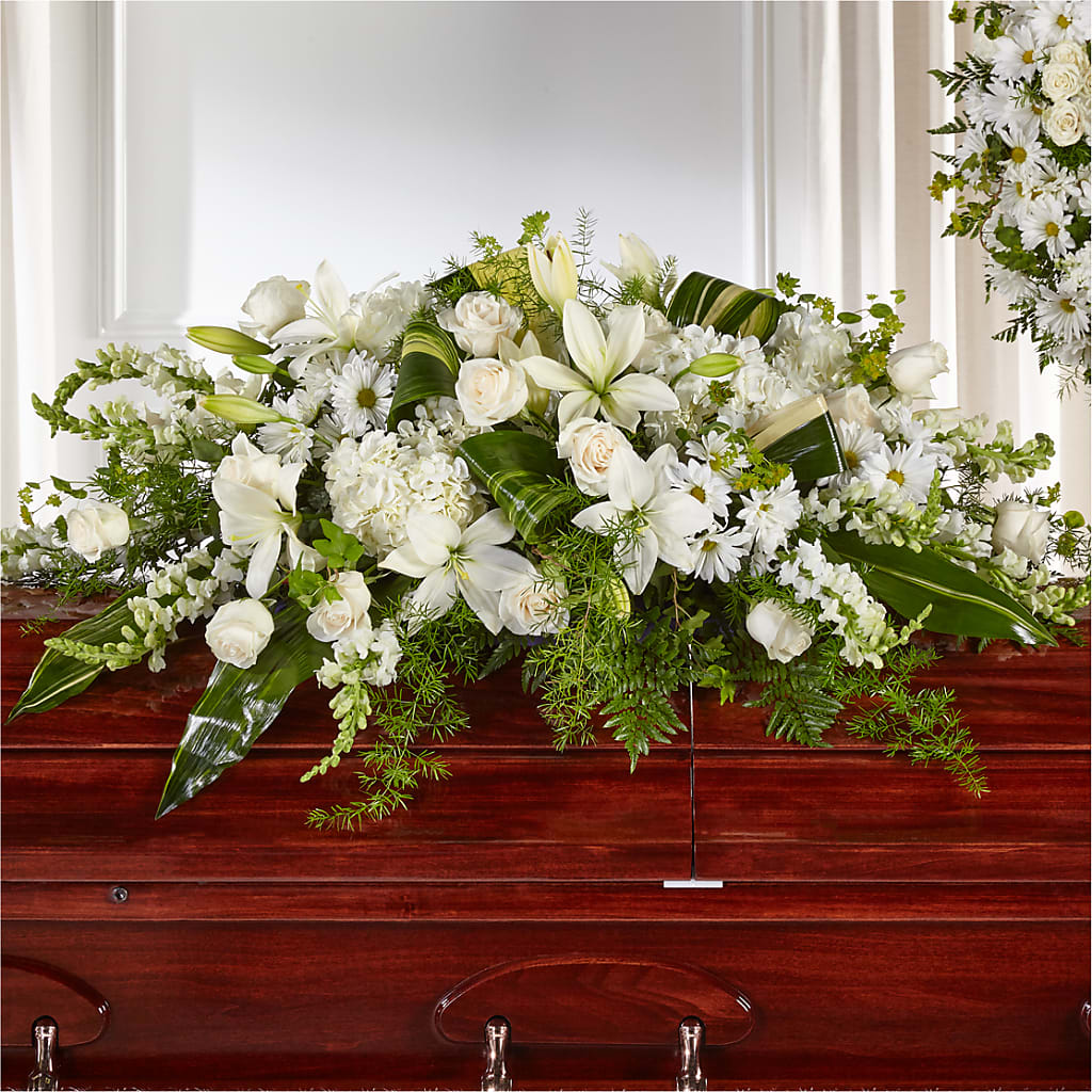 Abundance Casket Spray – Floreria Mexico, Huntington Park CA