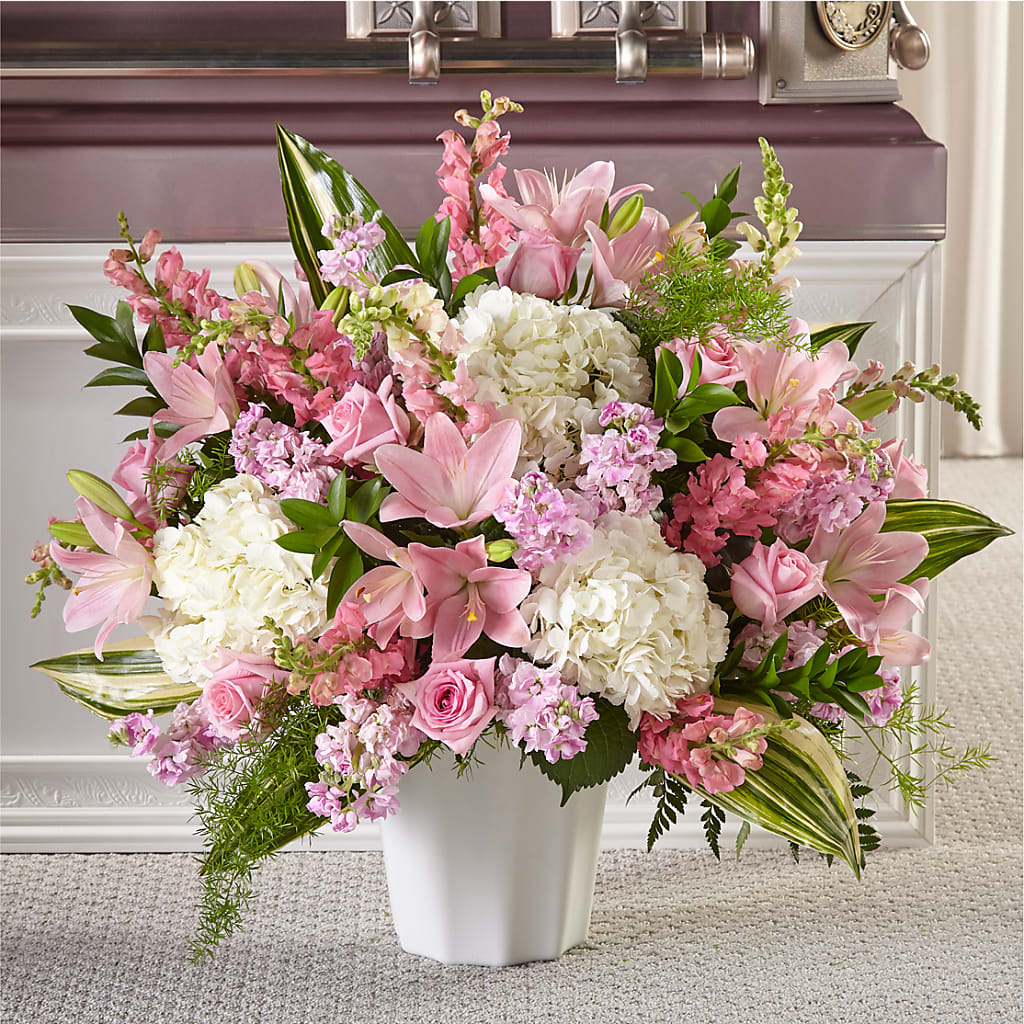 Simply Serene Floor Basket – Floreria Mexico, Huntington Park CA