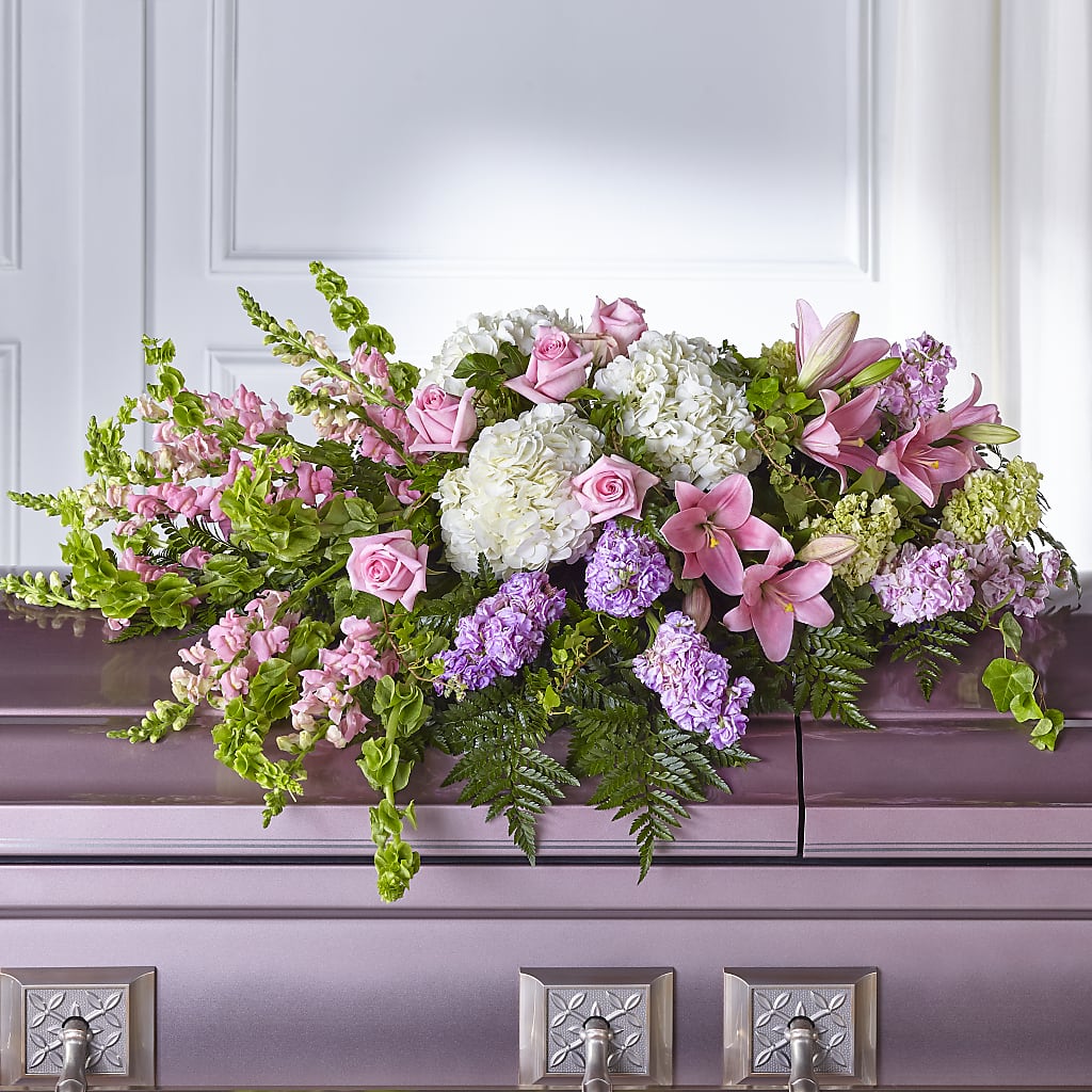Life's Gratitude Casket Spray – Floreria Mexico, Huntington Park CA