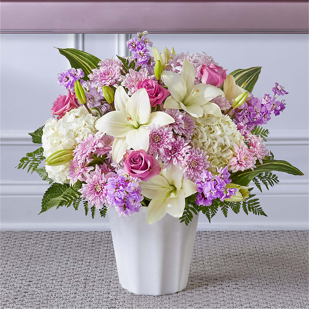 Heaven Sent Floor Basket – Floreria Mexico, Huntington Park CA