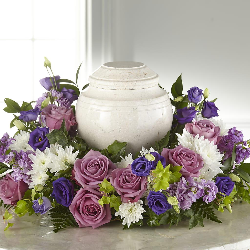 Blooming Sympathy Cremation Adornment – Floreria Mexico, Huntington Park CA