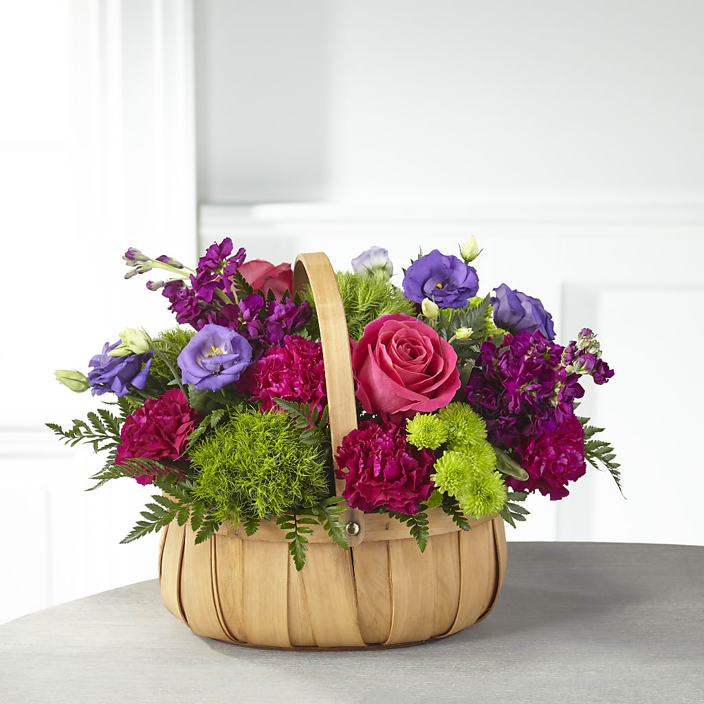 Serene Sanctuary Basket – Floreria Mexico, Huntington Park CA