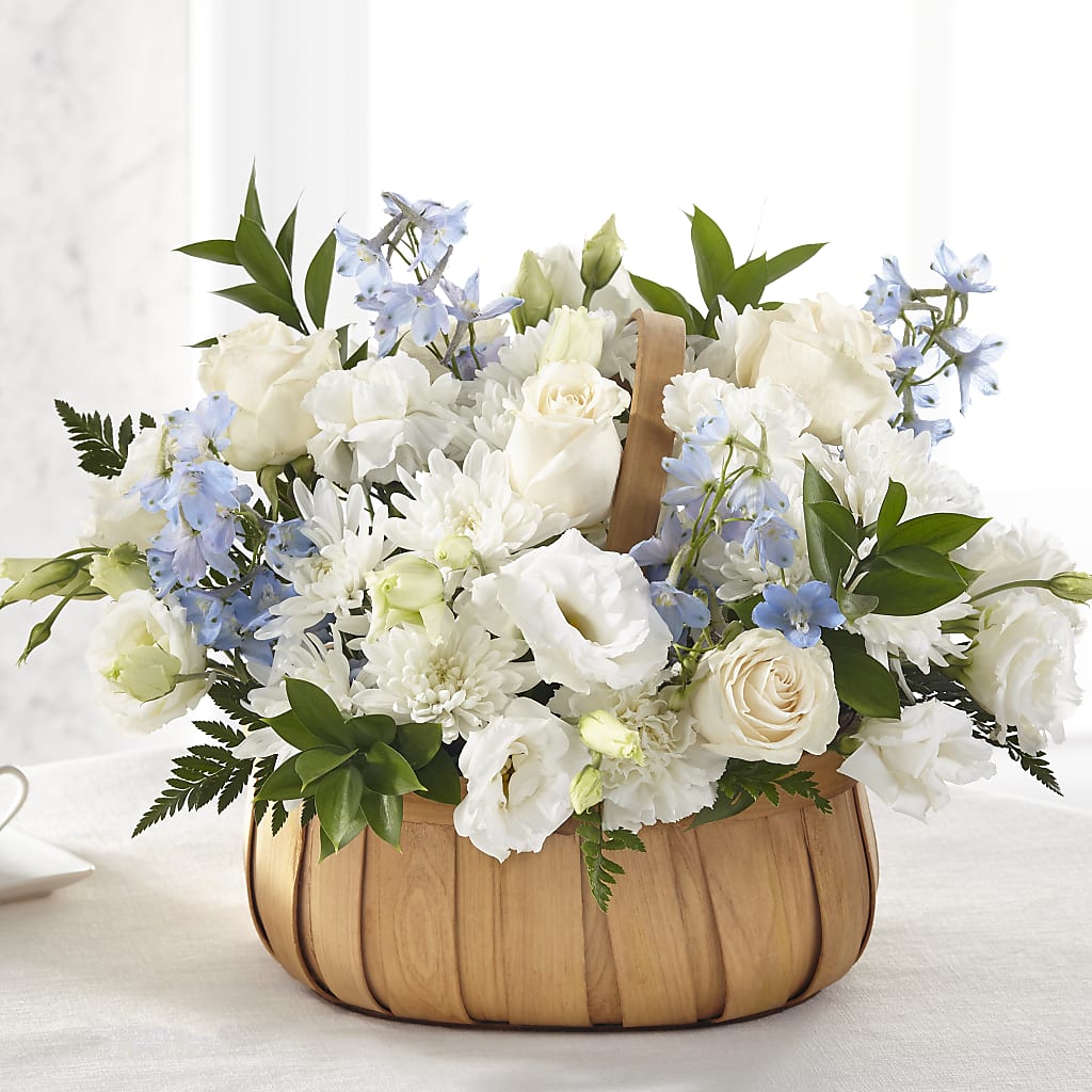 Sincerely Heartfelt Basket – Floreria Mexico, Huntington Park CA