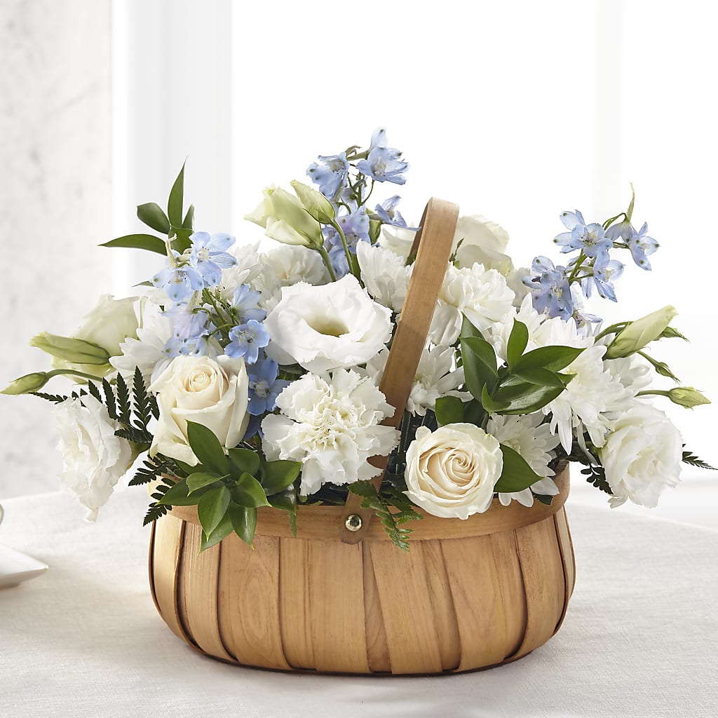 Sincerely Heartfelt Basket – Floreria Mexico, Huntington Park CA