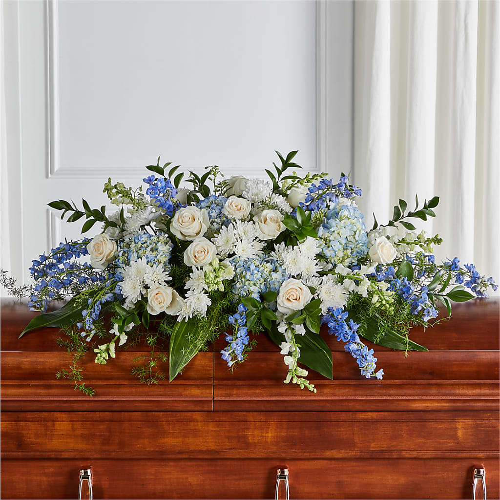 Timeless Essence Casket Spray – Floreria Mexico, Huntington Park CA