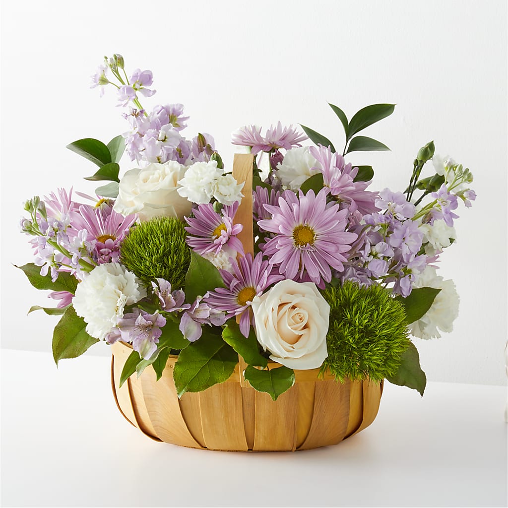 Peace & Love Basket – Floreria Mexico, Huntington Park CA