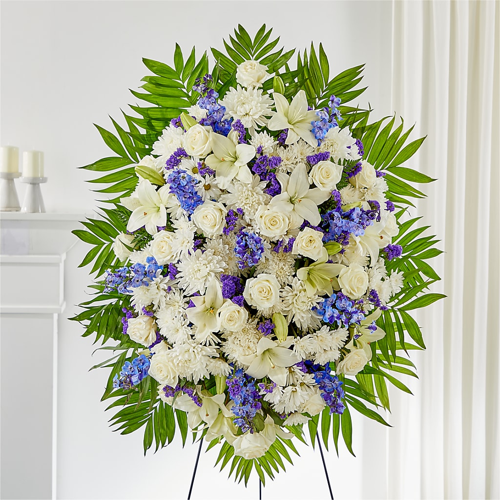 At Rest Standing Spray – Floreria Mexico, Huntington Park CA