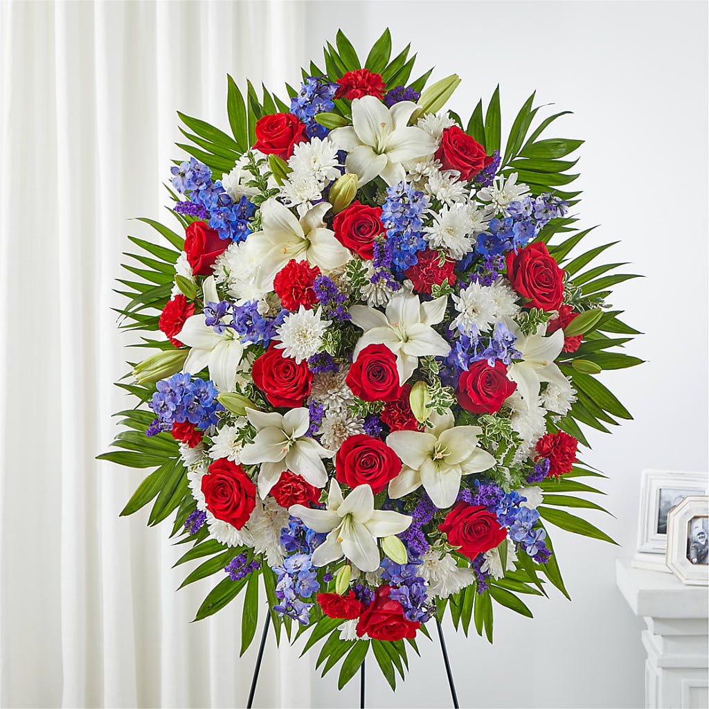 Cherished Service Standing Spray – Floreria Mexico, Huntington Park CA