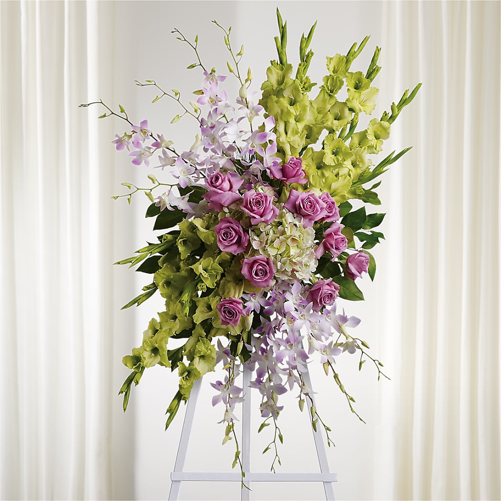 Lasting Legacy Standing Spray – Floreria Mexico, Huntington Park CA