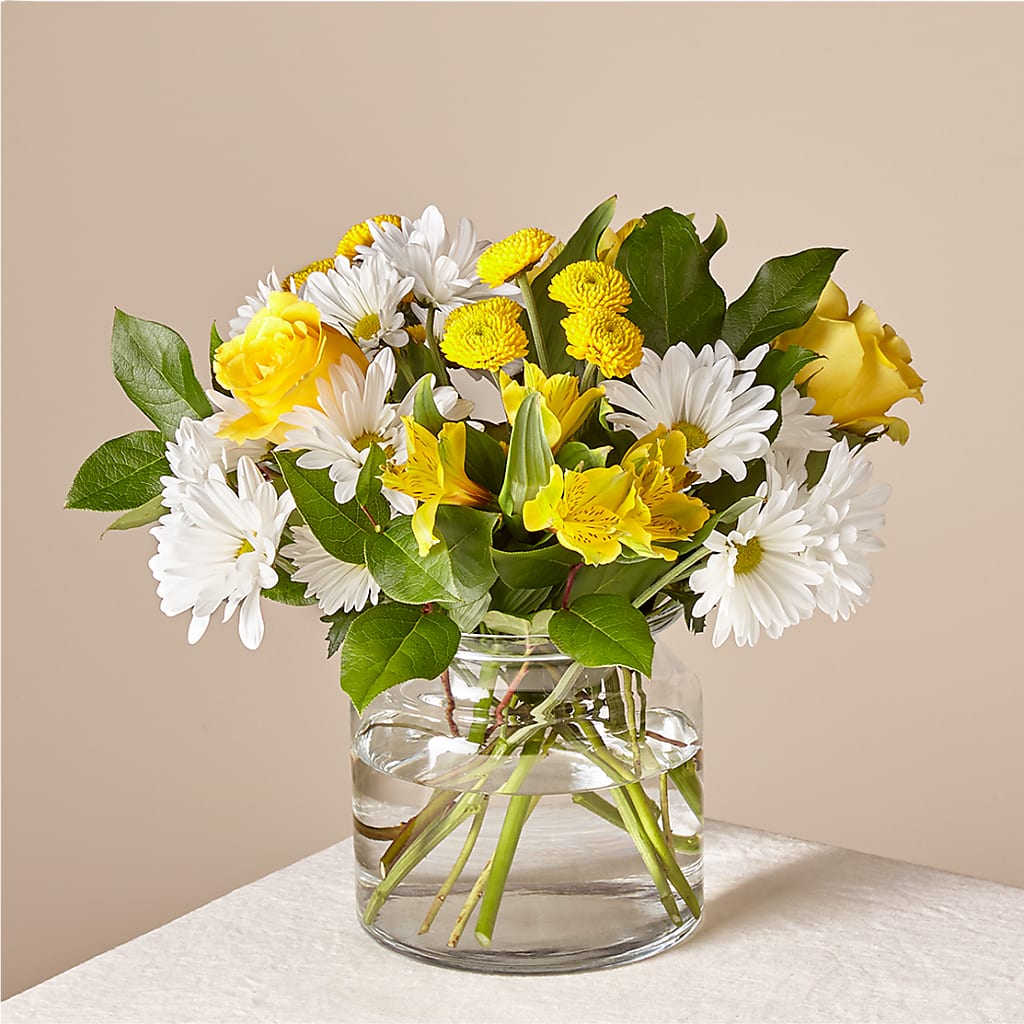 Sunny Sentiments Bouquet – Floreria Mexico, Huntington Park CA