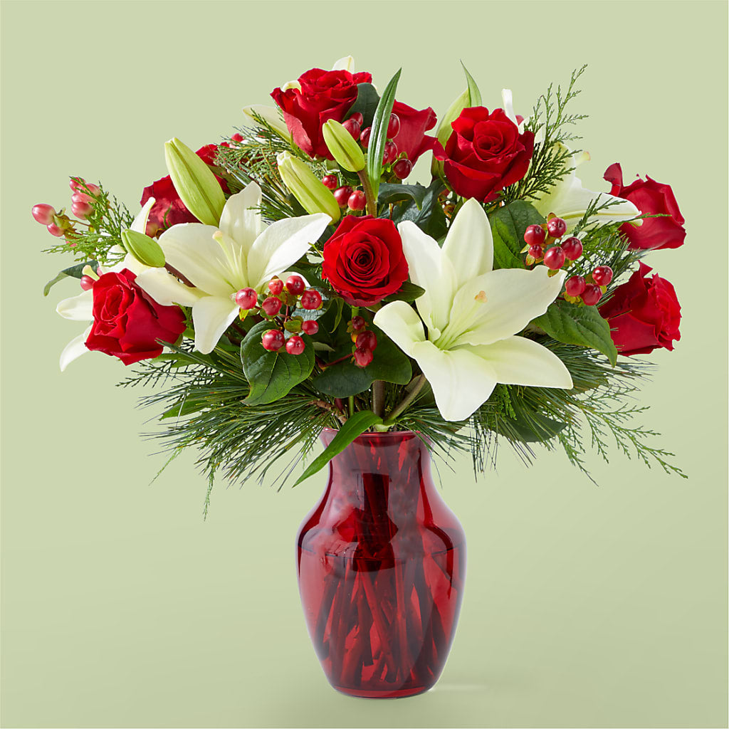 Evergreen Delight Bouquet – Floreria Mexico, Huntington Park CA