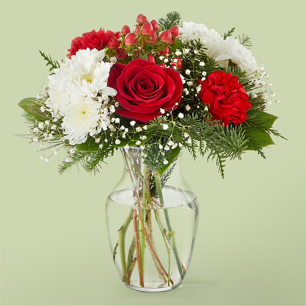 Chance of Flurries Bouquet – Floreria Mexico, Huntington Park CA