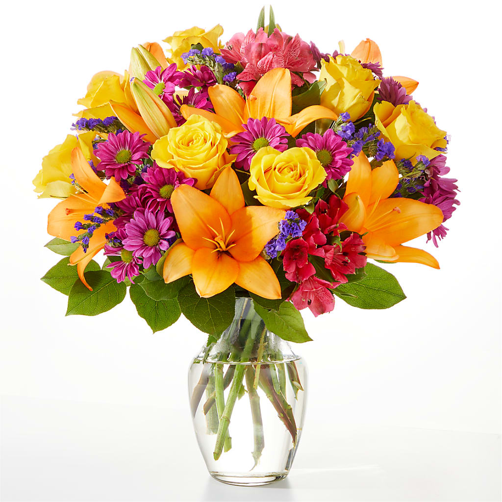 Colorful Visions Bouquet – Floreria Mexico, Huntington Park CA