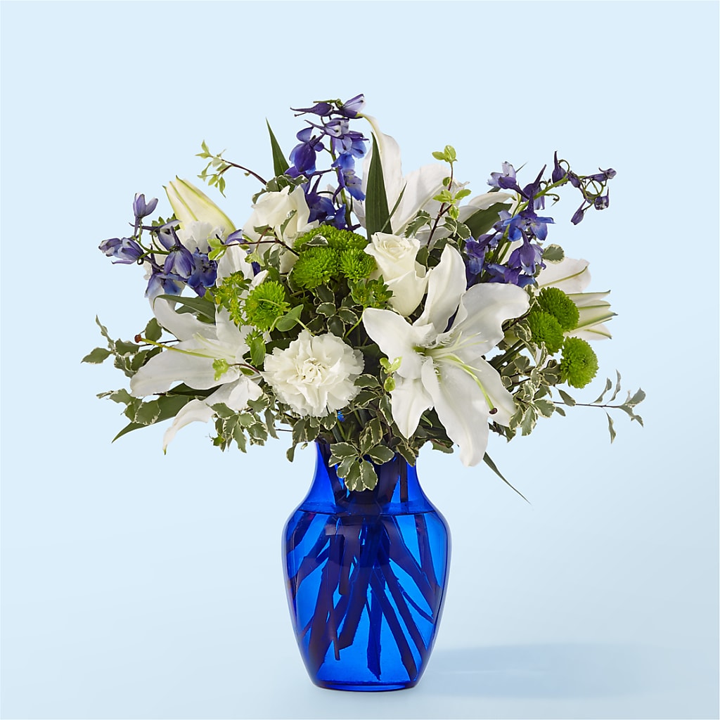 Santorini Bouquet – Floreria Mexico, Huntington Park CA