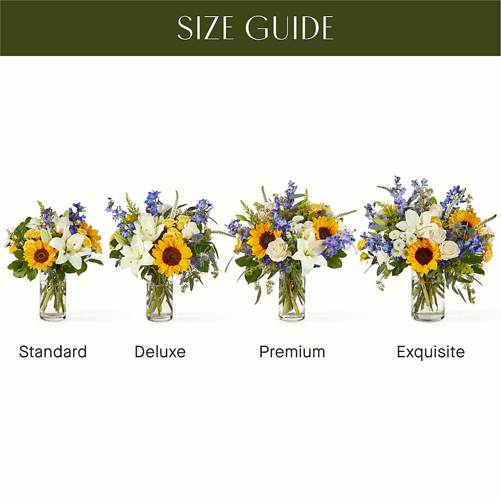 Wonderfully Sunny Bouquet – Floreria Mexico, Huntington Park CA