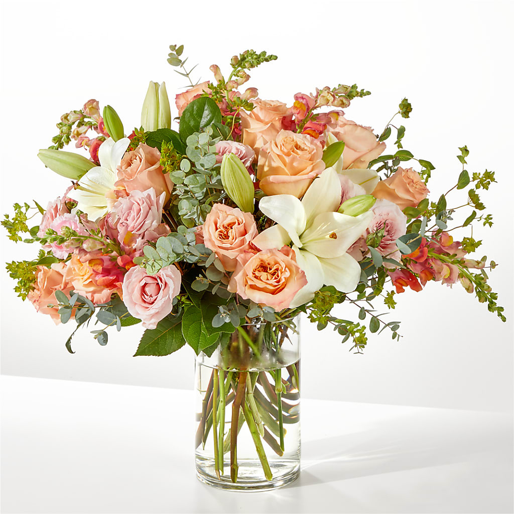 Grapefruit Splash Bouquet – Floreria Mexico, Huntington Park CA