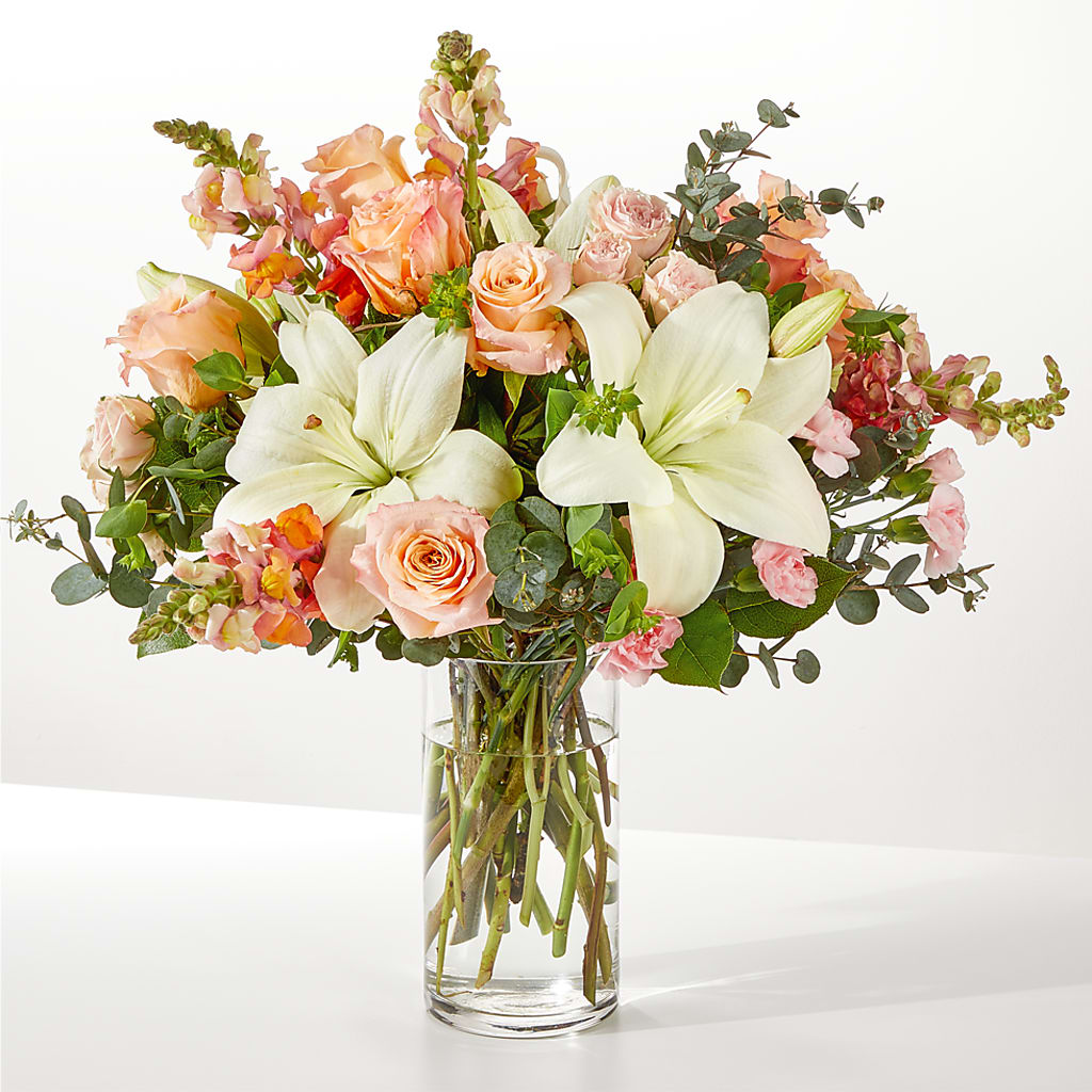 Grapefruit Splash Bouquet – Floreria Mexico, Huntington Park CA