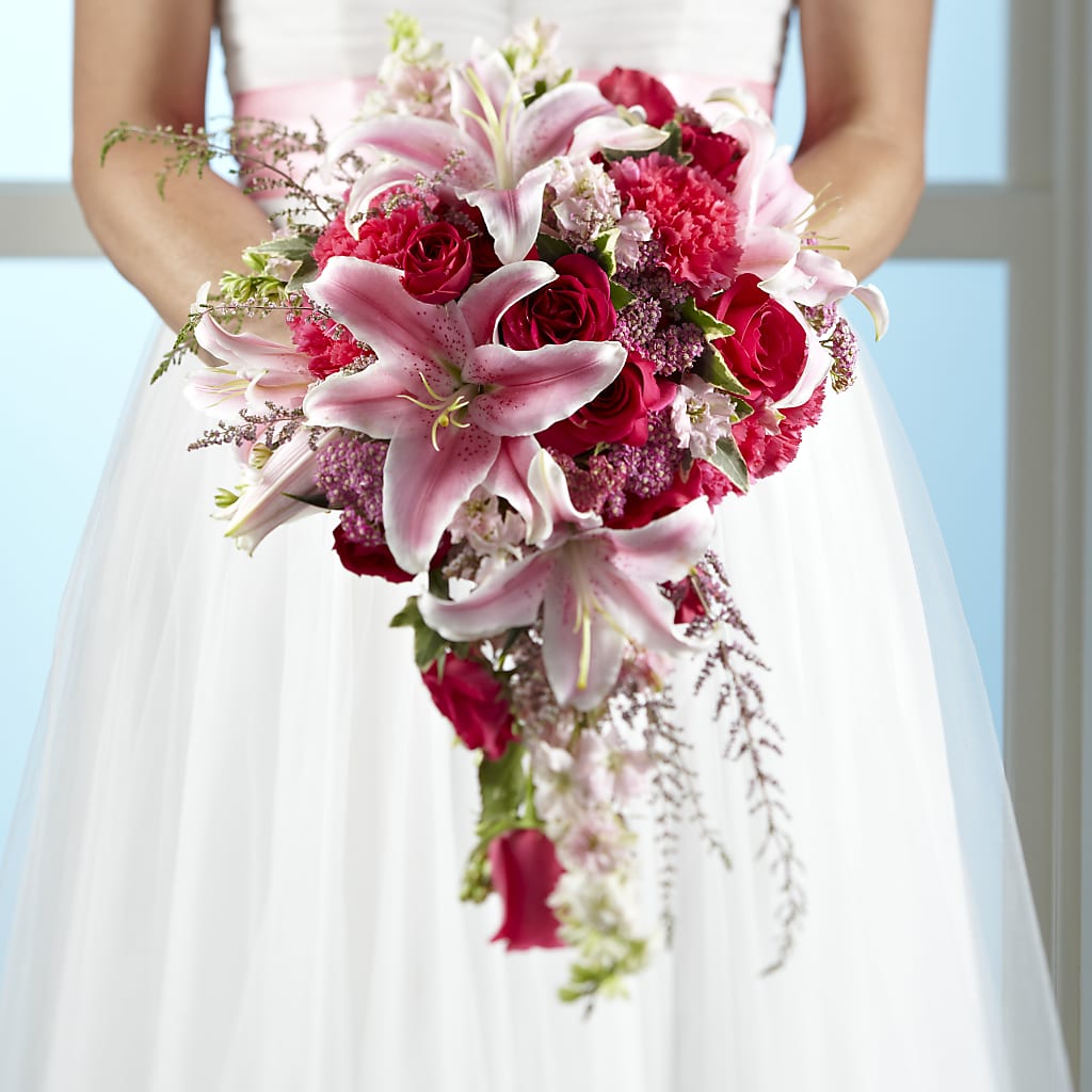 Lily & Rose Bouquet – Floreria Mexico, Huntington Park CA