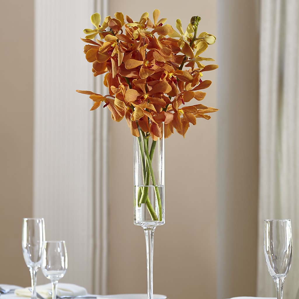 Orange Mokara Bouquet – Floreria Mexico, Huntington Park CA