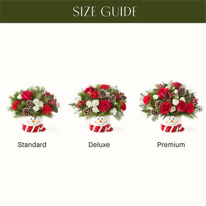 Jolly Snowman Bouquet –  Floreria Mexico, Huntington Park CA