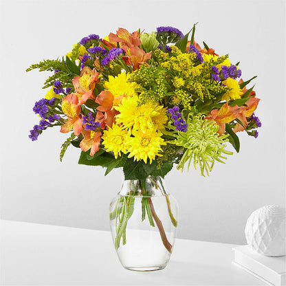 Marmalade Skies Bouquet –  Floreria Mexico, Huntington Park CA