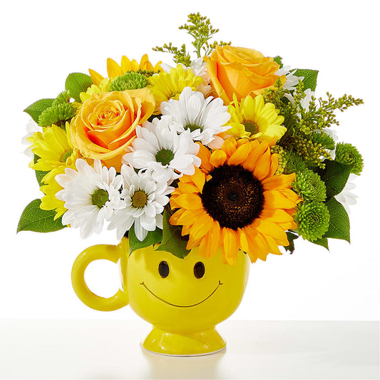 Be Happy Bouquet –  Floreria Mexico, Huntington Park CA
