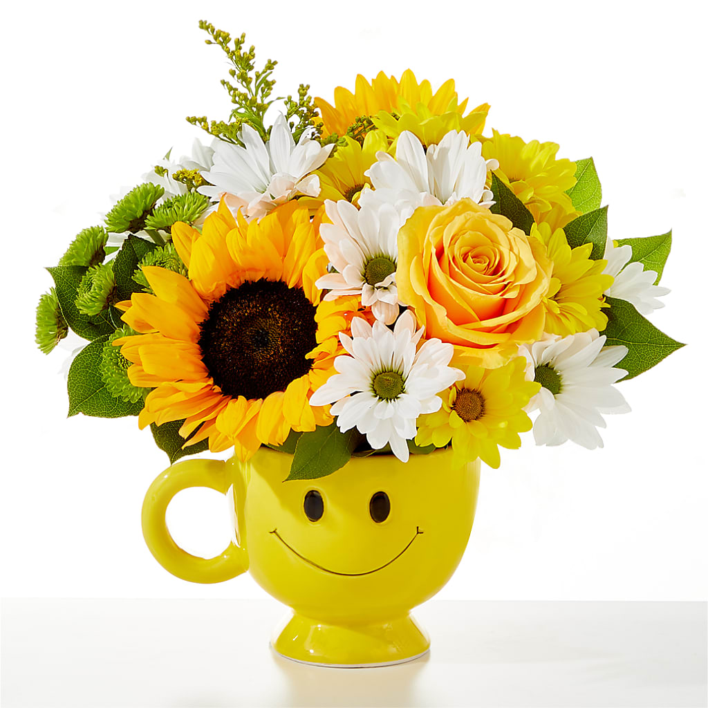 Be Happy Bouquet –  Floreria Mexico, Huntington Park CA