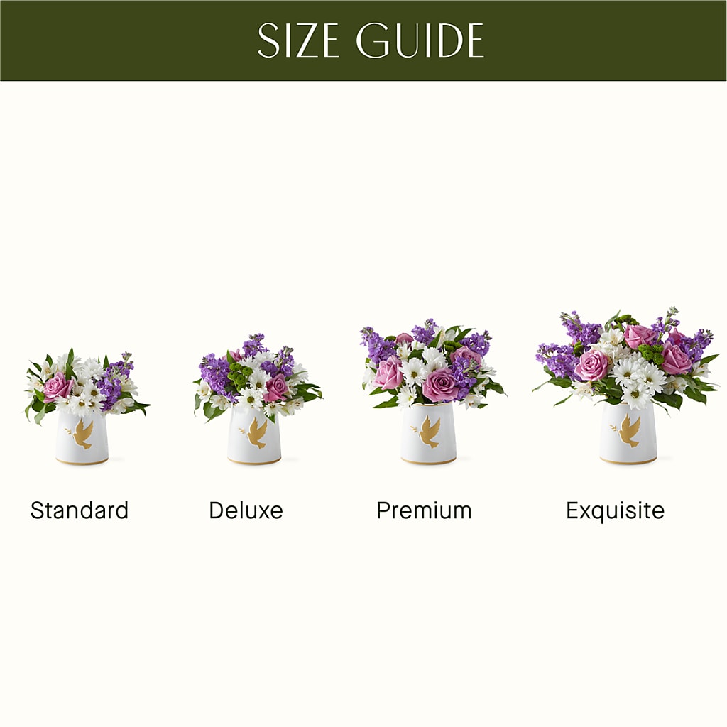 Garden of Peace Bouquet –  Floreria Mexico, Huntington Park CA