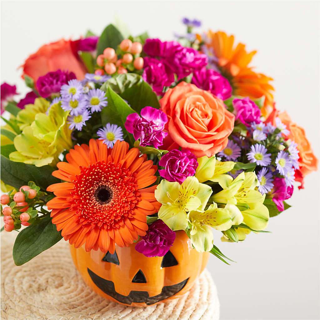 Tricks & Treats Pumpkin –  Floreria Mexico, Huntington Park CA