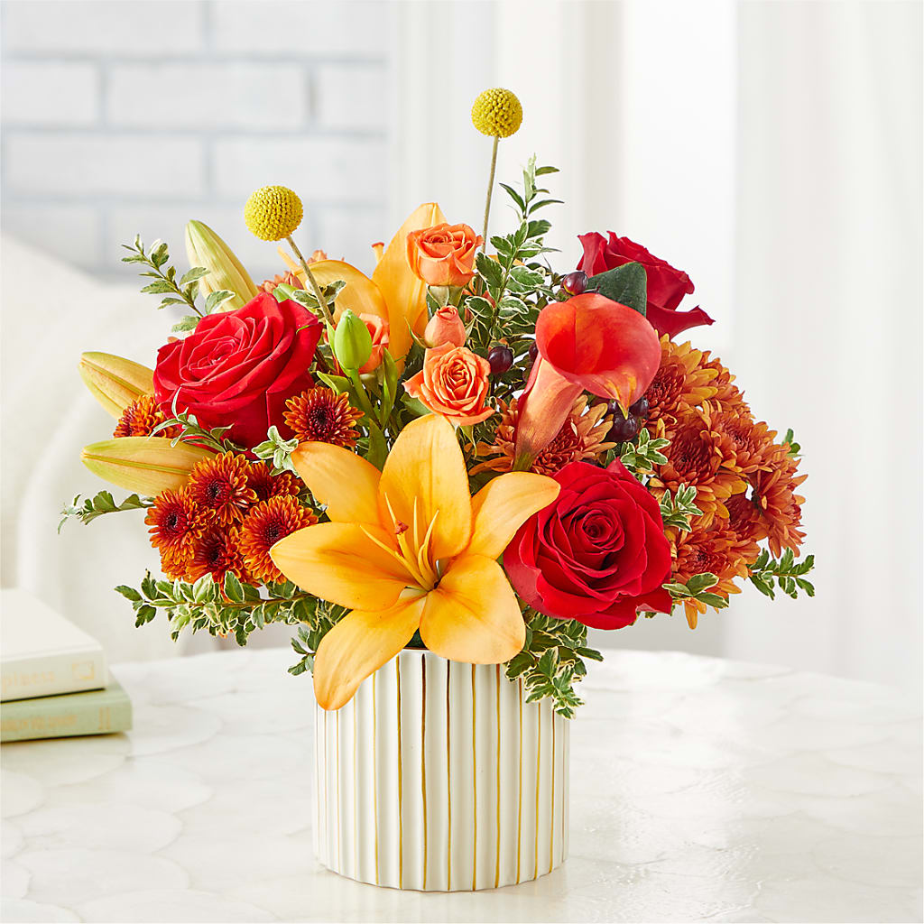 Scarlet Skies Bouquet –  Floreria Mexico, Huntington Park CA
