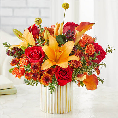 Scarlet Skies Bouquet –  Floreria Mexico, Huntington Park CA