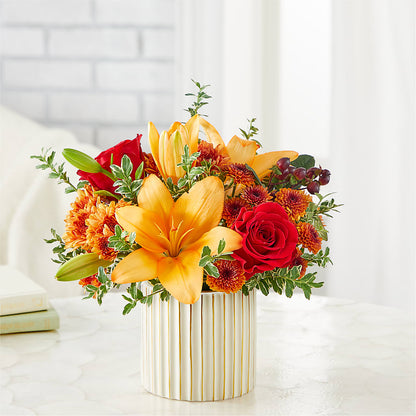Scarlet Skies Bouquet –  Floreria Mexico, Huntington Park CA