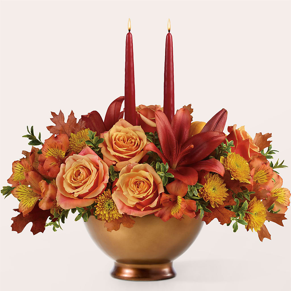 Harvest Table Centerpiece –  Floreria Mexico, Huntington Park CA