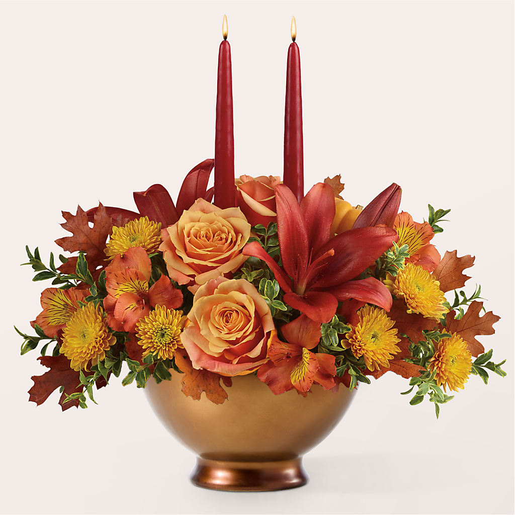 Harvest Table Centerpiece –  Floreria Mexico, Huntington Park CA